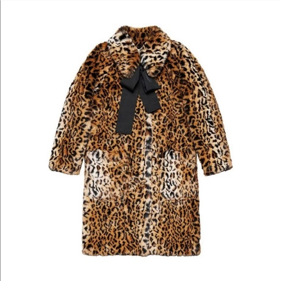 erdem x hm Jackets & Blazers - Erdem x HM leopard faux fur coat
